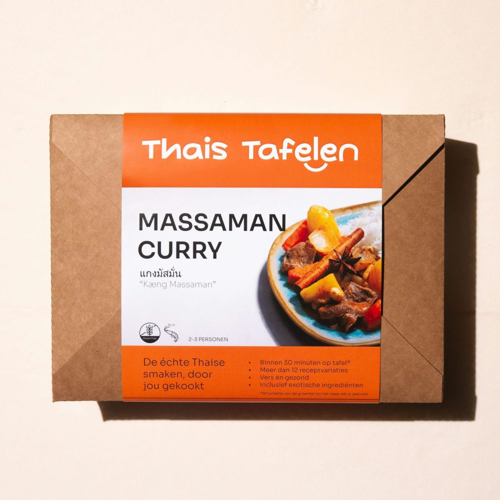 Kookbox massaman curry van bovenaf