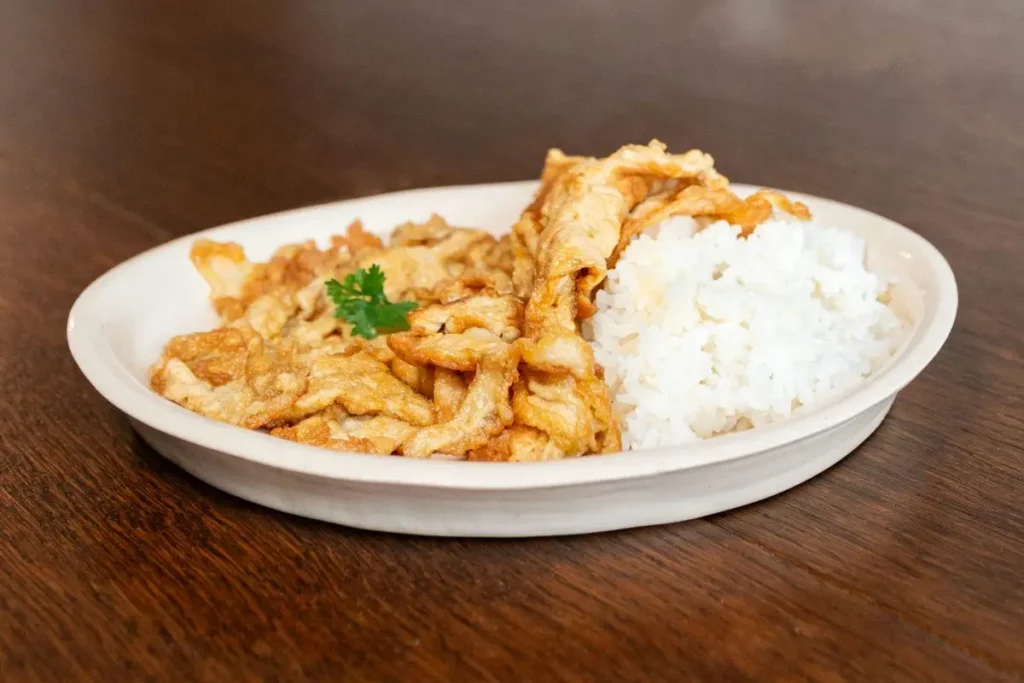 Thaise vegetarische omelet - Thais Tafelen