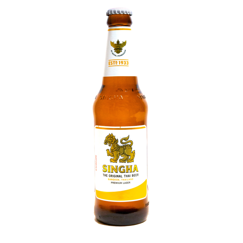 Thais Singha Bier voorkant