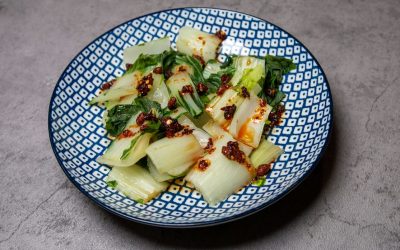 Paksoi met Crispy Chili Oil