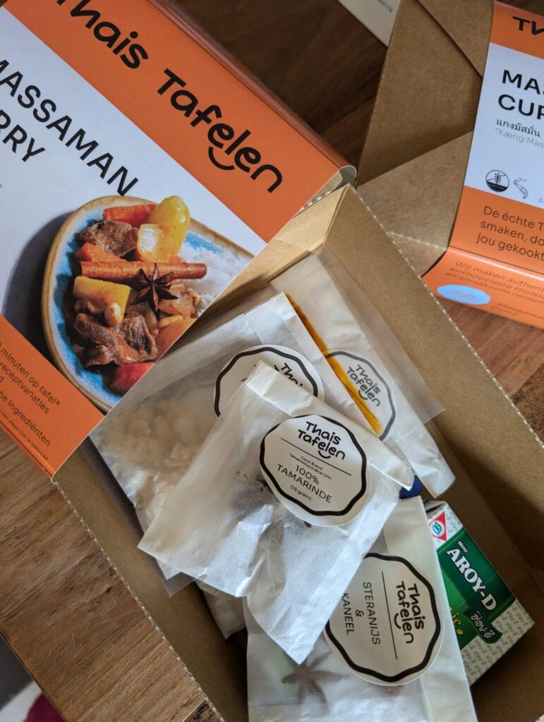 Thais Tafelen review massaman curry