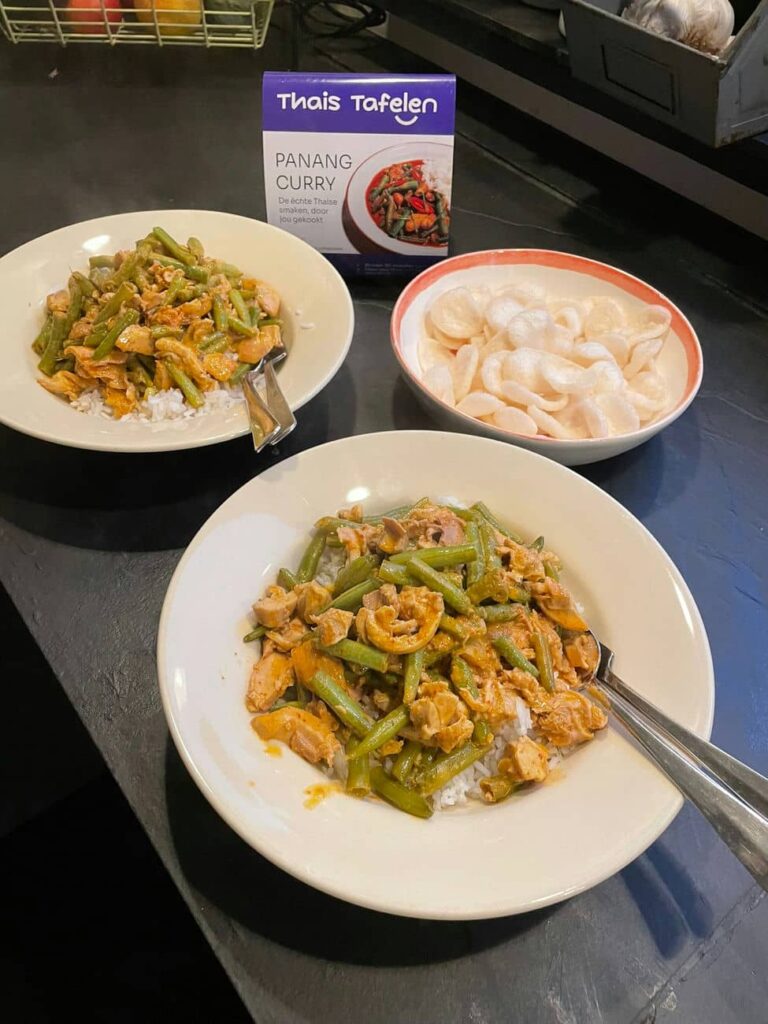 Thais Tafelen Review Panang curry